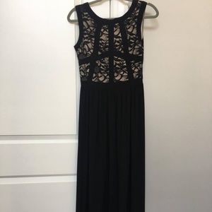 Lace Detailed Long Dress